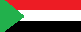 Sudanese flag linked to a Gofundme that provides meals for the displaced people there.